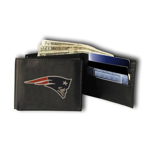 New England Patriots NFL Embroidered Billfold Wallet