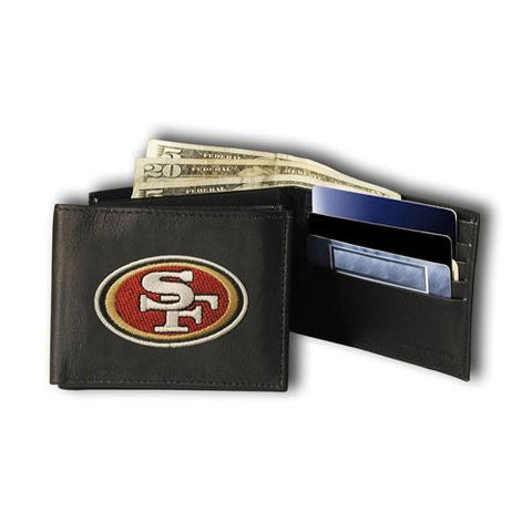 San Francisco 49ers NFL Embroidered Billfold Wallet