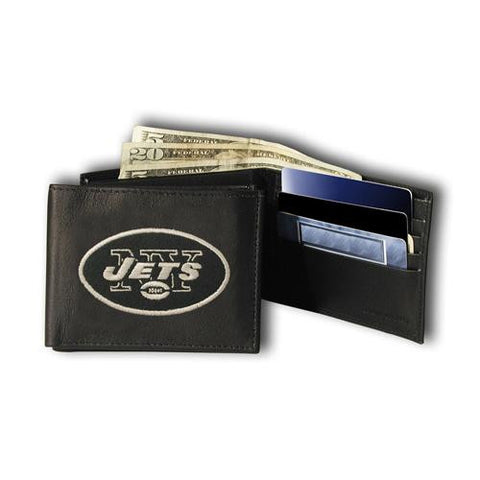 New York Jets NFL Embroidered Billfold Wallet