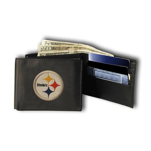 Pittsburgh Steelers NFL Embroidered Billfold Wallet