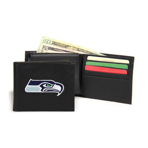 Seattle Seahawks NFL Embroidered Billfold Wallet