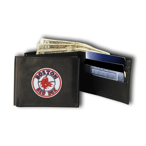 Boston Red Sox MLB Embroidered Billfold Wallet