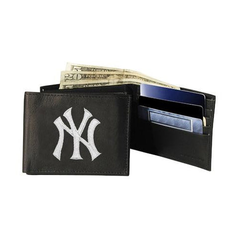 New York Yankees MLB Embroidered Billfold Wallet