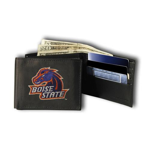 Boise State Broncos NCAA Embroidered Billfold Wallet