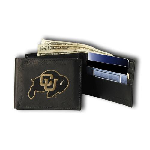 Colorado Golden Buffaloes NCAA Embroidered Billfold Wallet