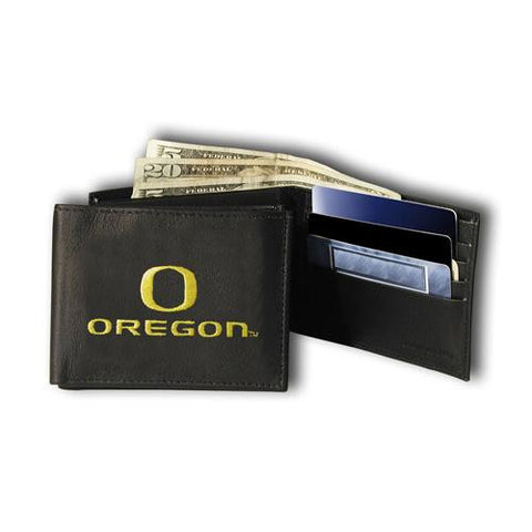Oregon Ducks NCAA Embroidered Billfold Wallet