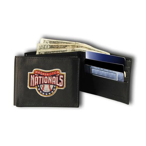 Washington Nationals MLB Embroidered Billfold Wallet