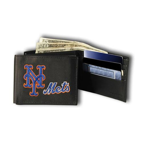 New York Mets MLB Embroidered Billfold Wallet