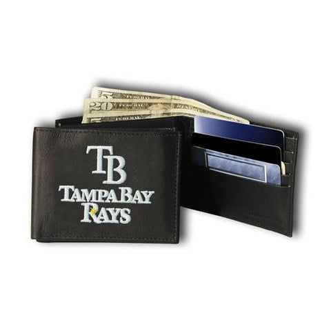 Tampa Bay Rays MLB Embroidered Billfold Wallet