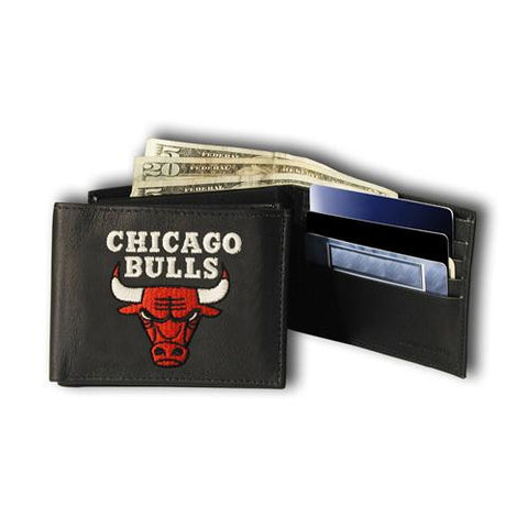 Chicago Bulls NBA Embroidered Billfold Wallet