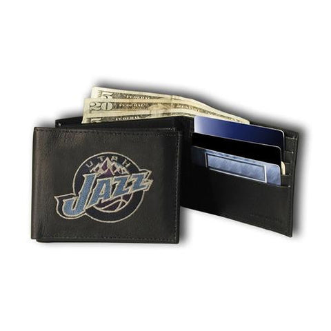 Utah Jazz NBA Embroidered Billfold Wallet
