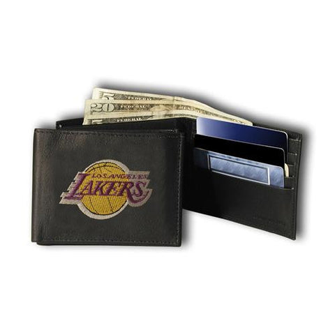 Los Angeles Lakers NBA Embroidered Billfold Wallet