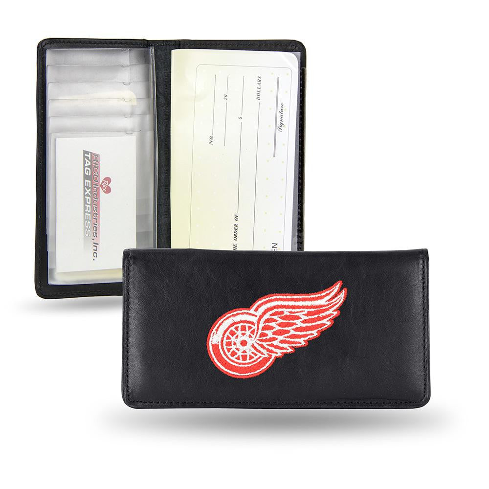 Detroit Red Wings  Checkbook Holder (Embroidered)