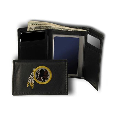 Washington Redskins NFL Embroidered Trifold Wallet