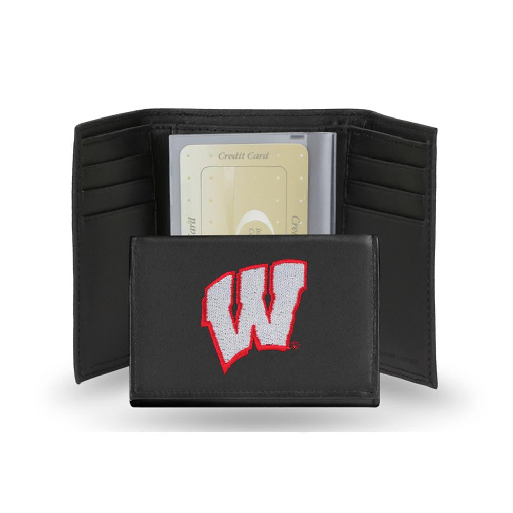 Wisconsin Badgers NCAA Embroidered Trifold Wallet
