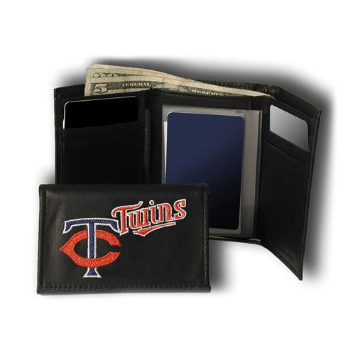 Minnesota Twins MLB Embroidered Trifold Wallet