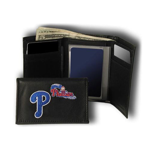 Philadelphia Phillies MLB Embroidered Trifold Wallet