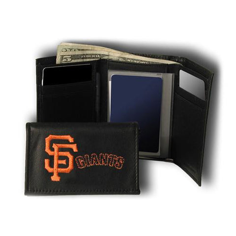 San Francisco Giants MLB Embroidered Trifold Wallet