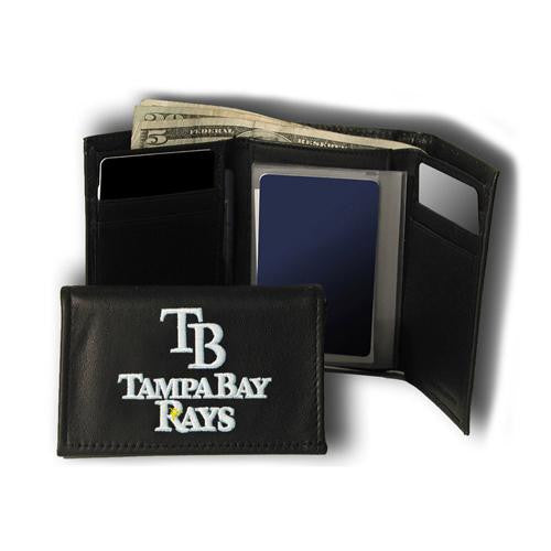 Tampa Bay Rays MLB Embroidered Trifold Wallet