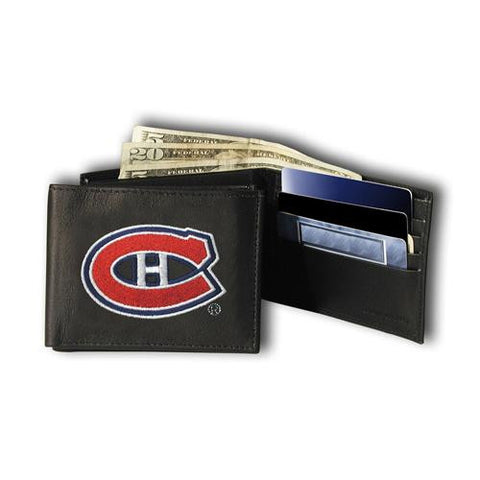 Montreal Canadiens NHL Embroidered Trifold Wallet