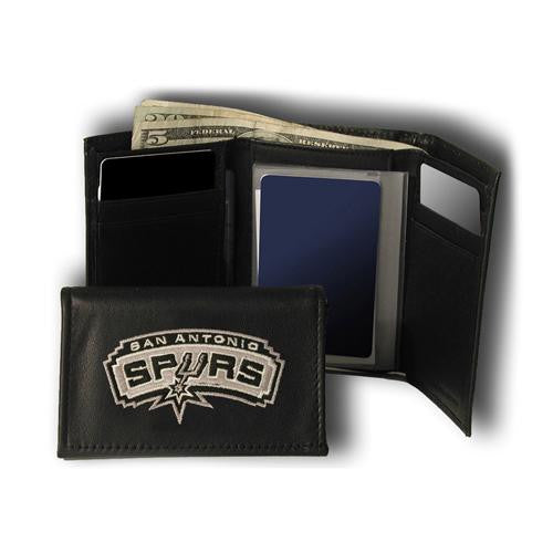 San Antonio Spurs NBA Embroidered Trifold Wallet