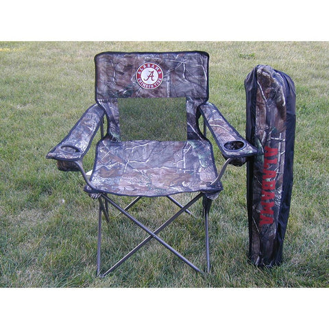 Alabama Crimson Tide NCAA Ultimate Real Tree Camo Adult Tailgate Chair
