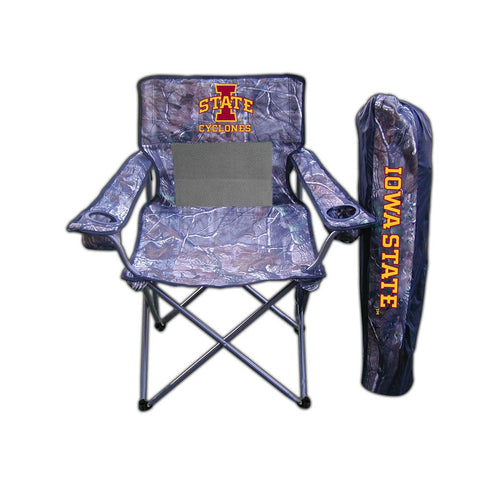 Iowa State Cyclones NCAA Ultimate Real Tree Camo Adult Tailgate Chair
