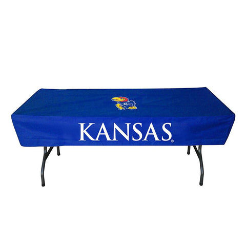 Kansas Jayhawks NCAA Ultimate 6 Foot Table Cover