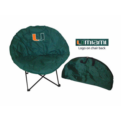 Miami Hurricanes NCAA Ultimate Round Chair