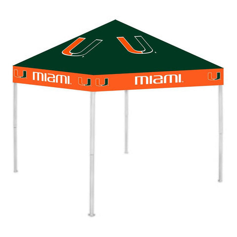 Miami Hurricanes NCAA Ultimate Tailgate Canopy (9x9)