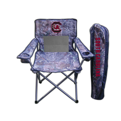 South Carolina Gamecocks NCAA Ultimate Real Tree Camo Adult Tailgate Chair