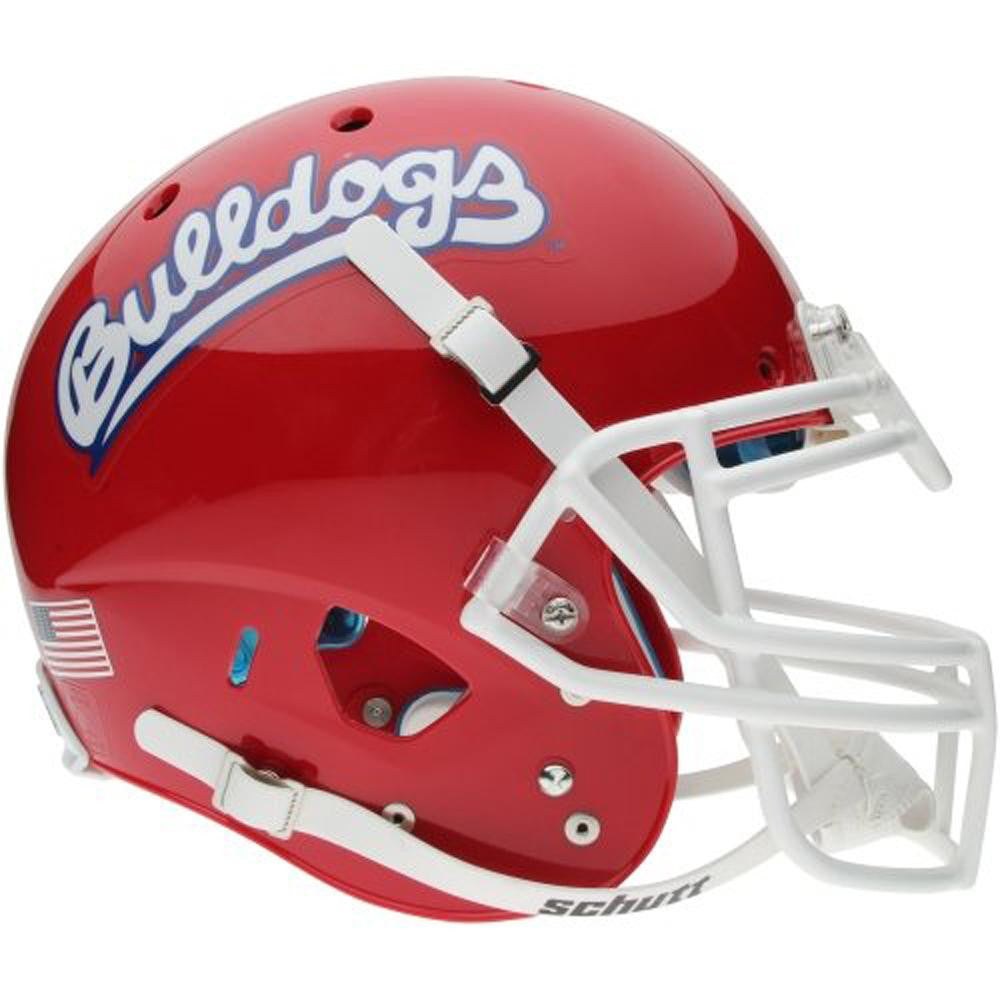 Fresno State Bulldogs NCAA Authentic Air XP Full Size Helmet (Alternate Scarlet 1)