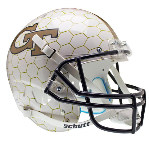 Georgia Tech Yellowjackets NCAA Replica Air XP Full Size Helmet (Alternate Honeycomb 1)