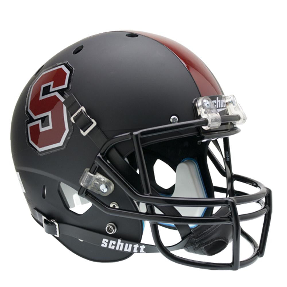 Stanford Cardinal NCAA Replica Air XP Full Size Helmet (Alternate Black 1)