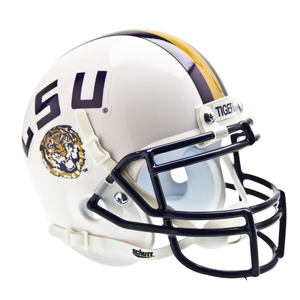 LSU Tigers NCAA Authentic Mini 1-4 Size Helmet (Alternate 2)