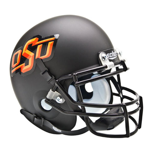 Oklahoma State Cowboys NCAA Authentic Mini 1-4 Size Helmet (Alternate Black 3)