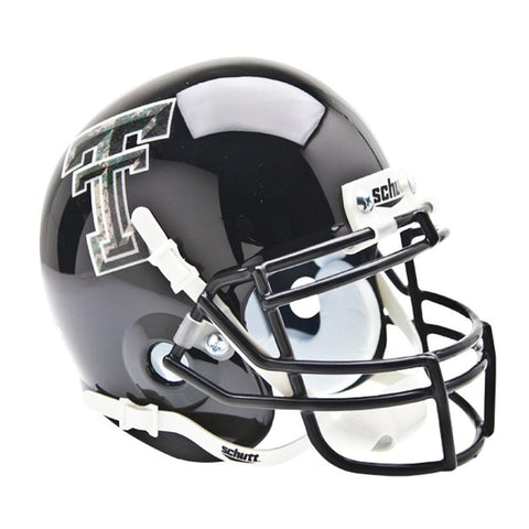 Texas Tech Red Raiders NCAA Authentic Mini 1-4 Size Helmet (Alternate Black 2)