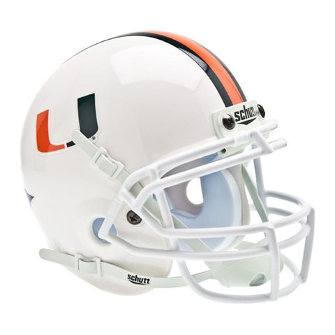 Miami Hurricanes NCAA Authentic Mini 1-4 Size Helmet