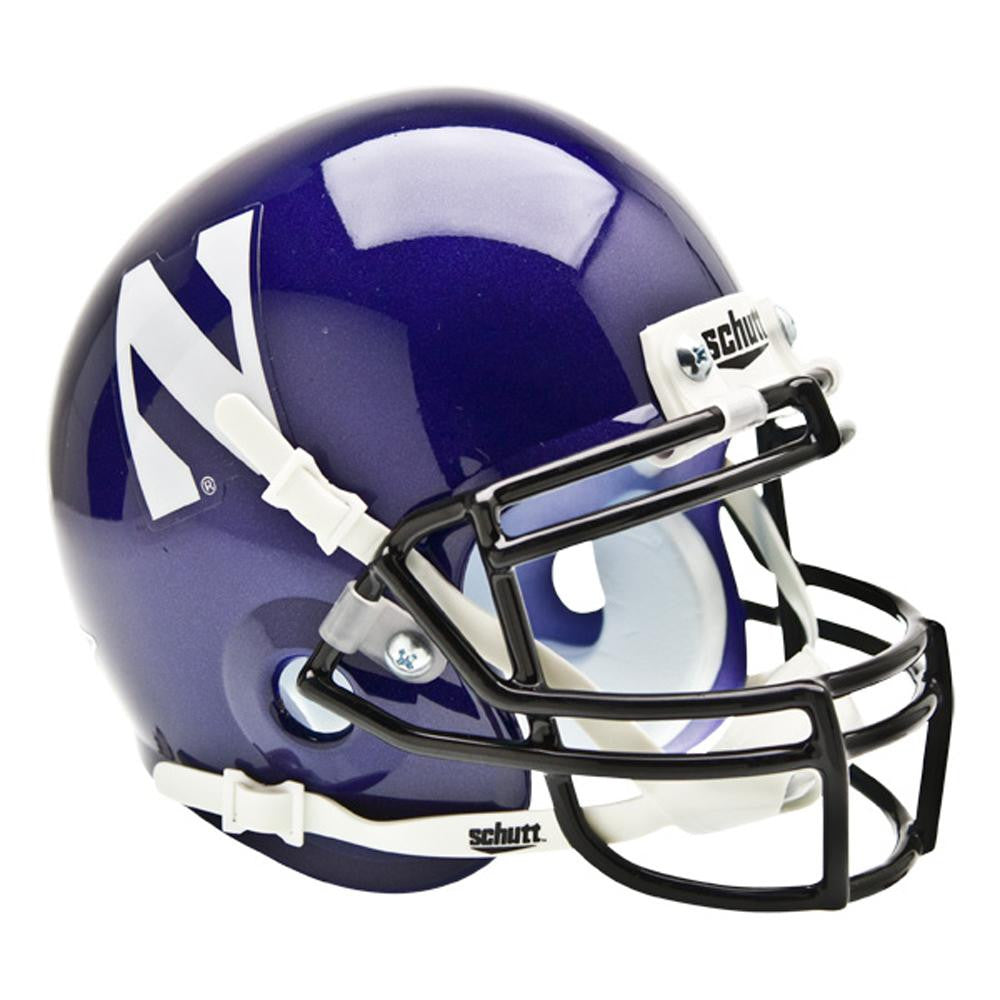 Northwestern Wildcats NCAA Authentic Mini 1-4 Size Helmet