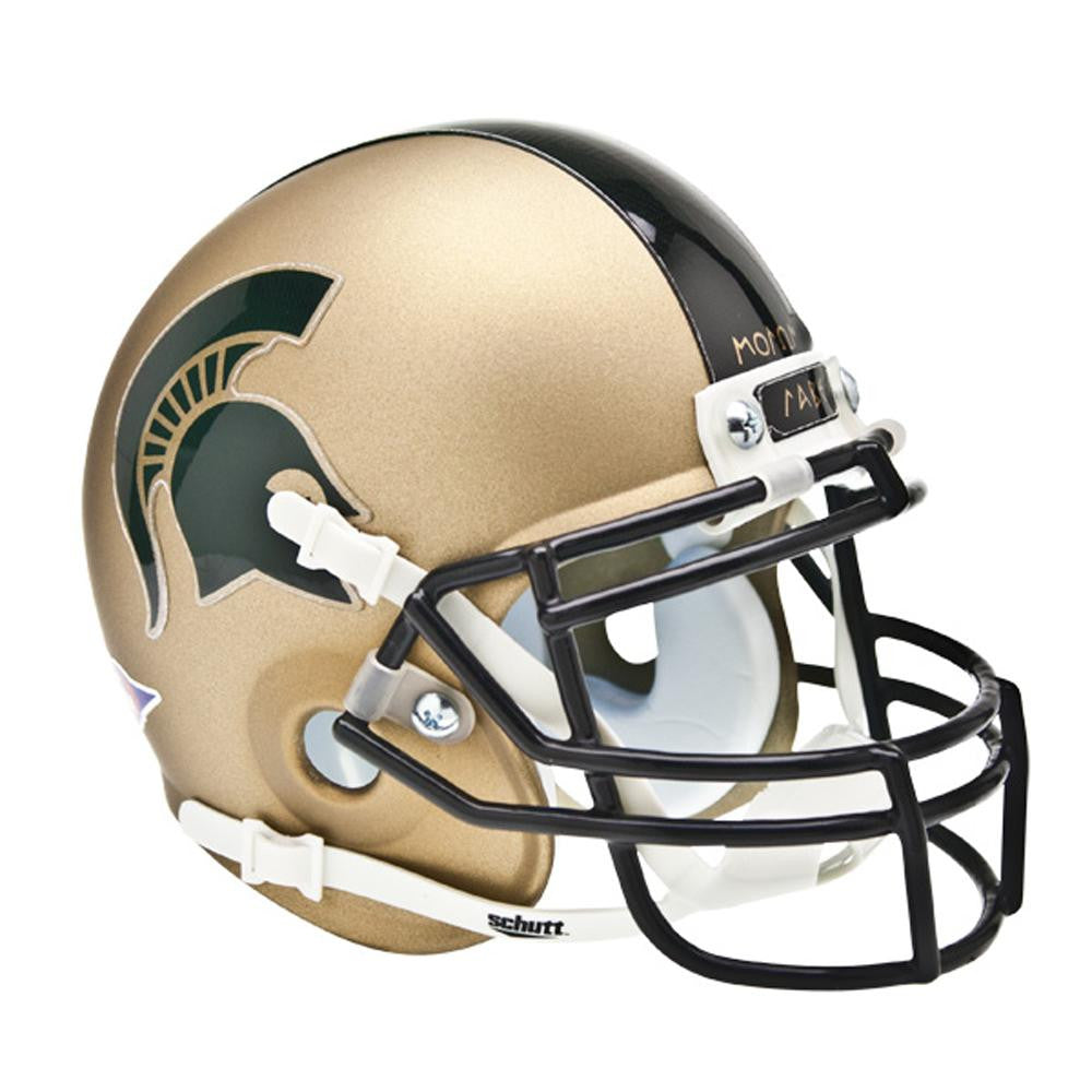 Michigan State Spartans NCAA Authentic Mini 1-4 Size Helmet (Alternate 1)