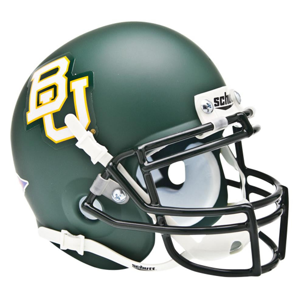Baylor Bears NCAA Authentic Mini 1-4 Size Helmet (Alternate Green 2)