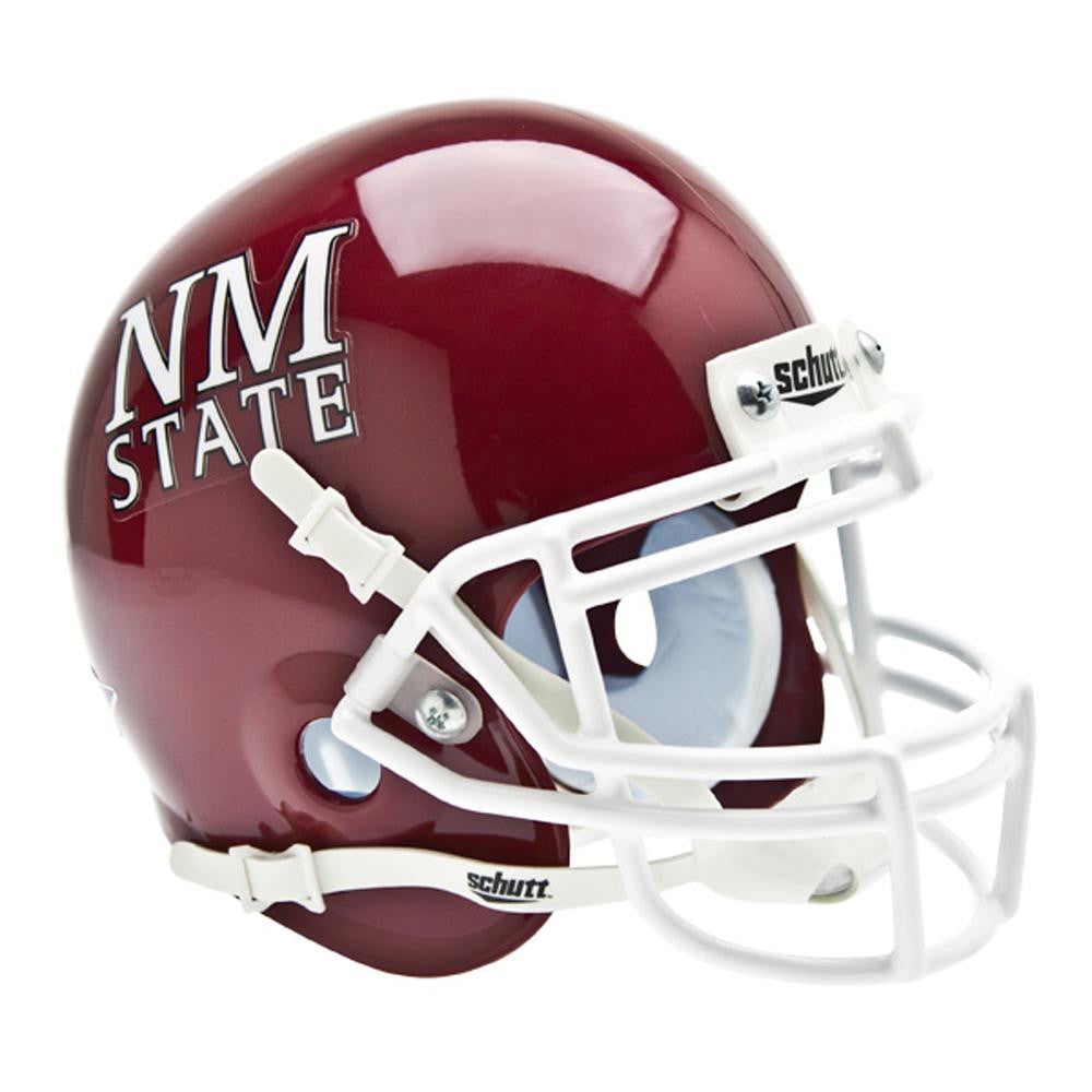 New Mexico State Aggies NCAA Authentic Mini 1-4 Size Helmet