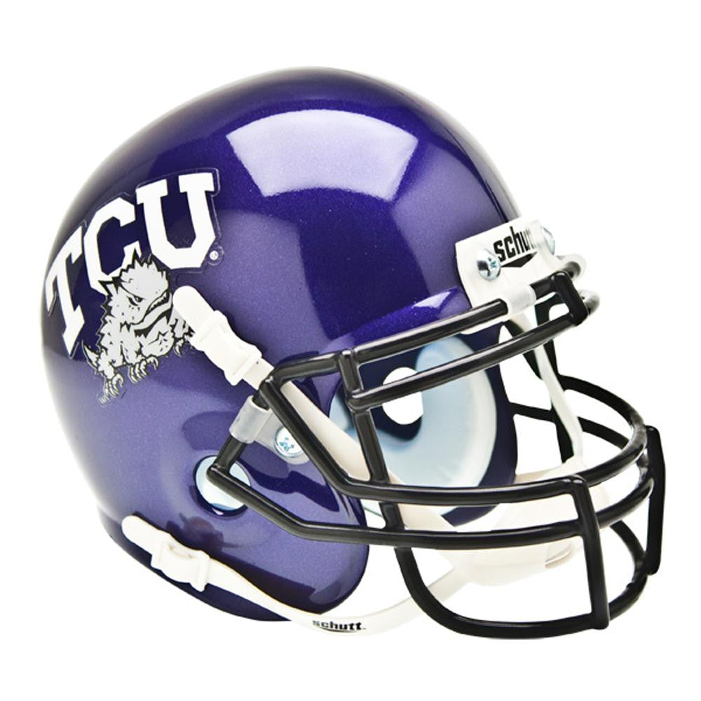 Texas Christian Horned Frogs NCAA Authentic Mini 1-4 Size Helmet