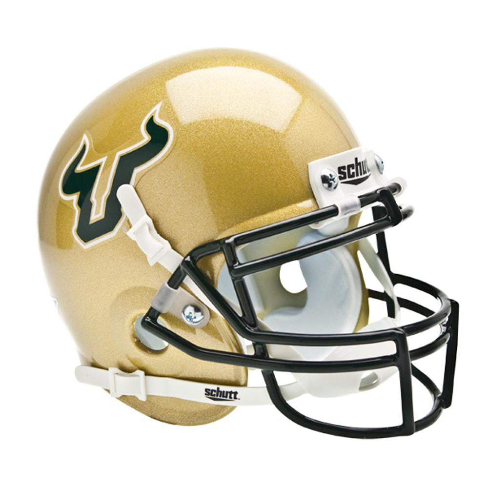 South Florida Bulls NCAA Authentic Mini 1-4 Size Helmet