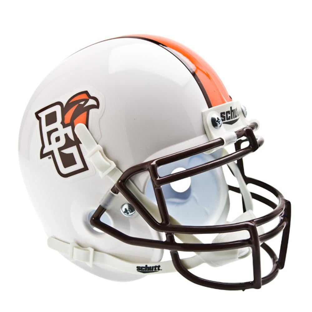 Bowling Green Falcons NCAA Authentic Mini 1-4 Size Helmet (Alternate White 1)