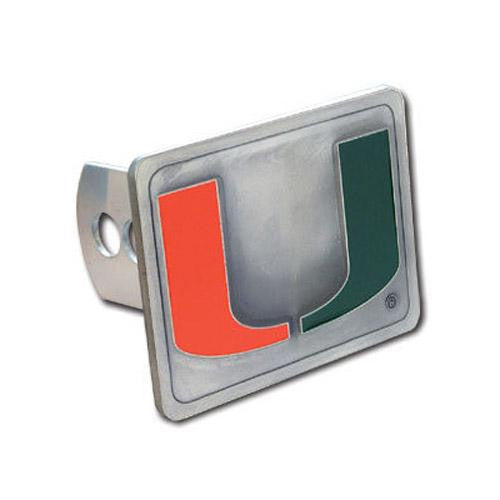 Miami Hurricanes NCAA Logo Hitch Cover