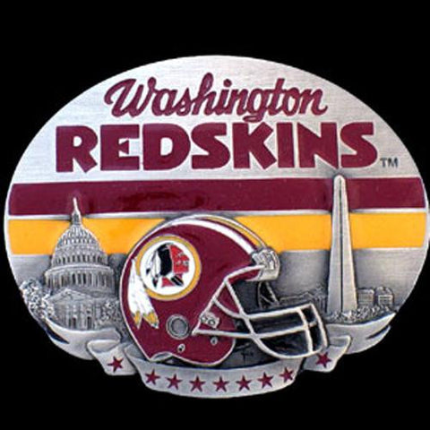 Washington Redskins NFL Enameled Belt Buckle