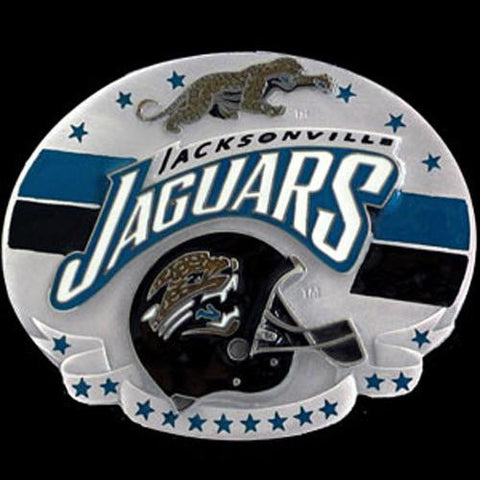 Jacksonville Jaguars NFL Enameled Belt Buckle