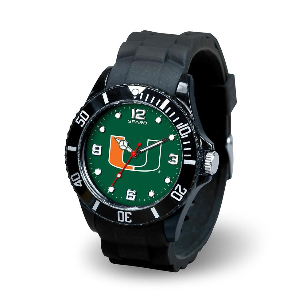 Miami Hurricanes NCAA Spirit Series Mens Watch