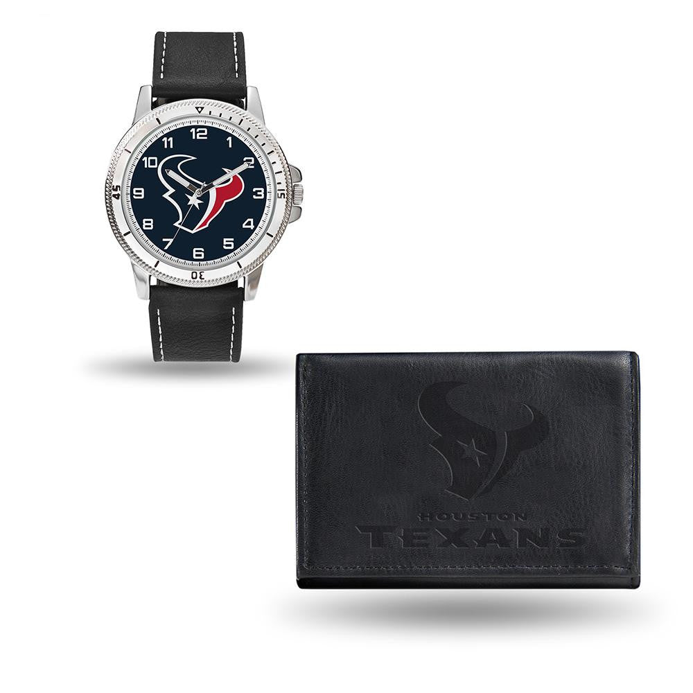 Houston Texans NFL Watch and Wallet Set (Chicago Watch)